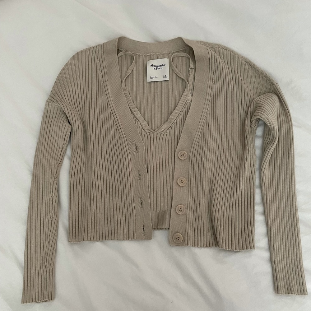 Abercrombie and Fitch sweater tank top set S